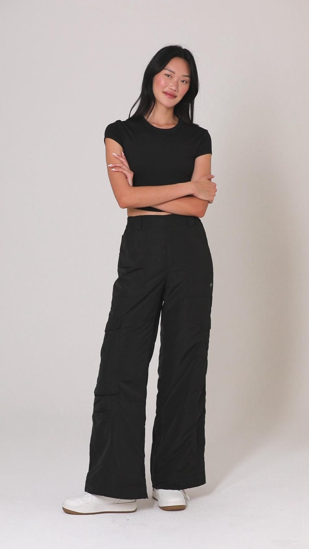 Alo Yoga High-Waist Ski-Moto Donna Pant Nere | Italia  BGT-746312
