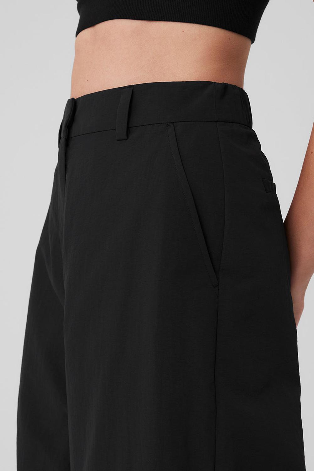 Alo Yoga High-Waist Street Smart Donna Pant Nere | Italia  DUQ-572198