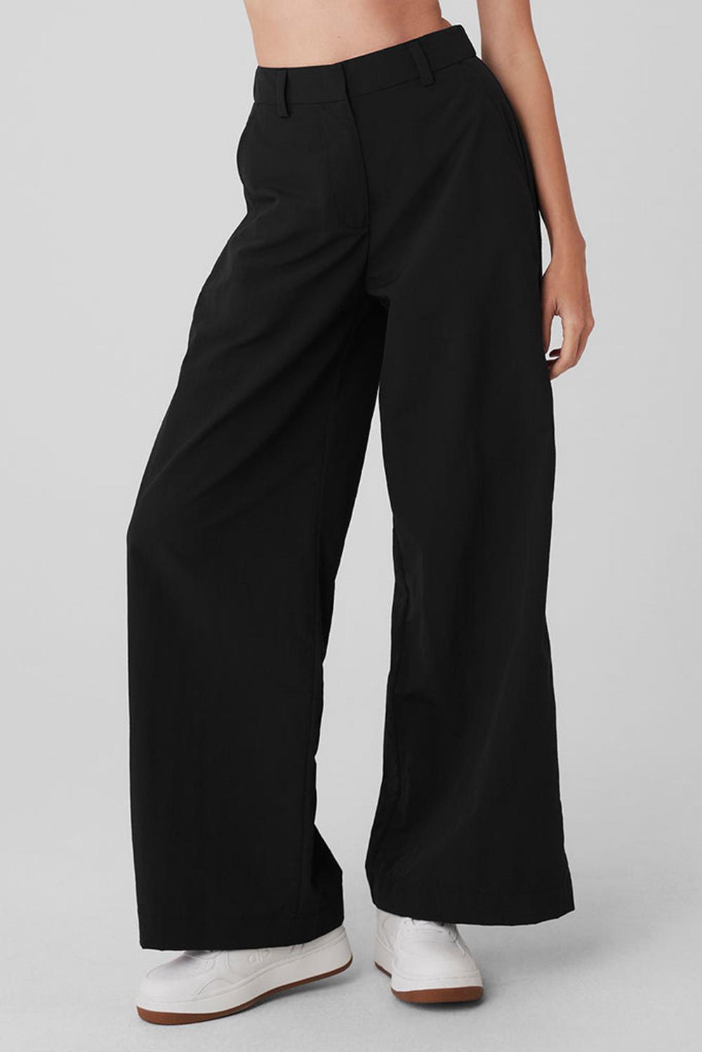 Alo Yoga High-Waist Street Smart Donna Pant Nere | Italia  DUQ-572198