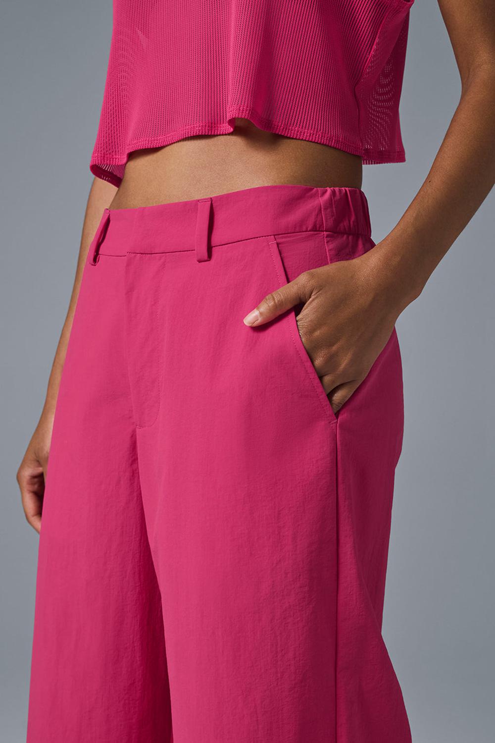 Alo Yoga High-Waist Street Smart Donna Pant Rosa | Italia  TLG-305264