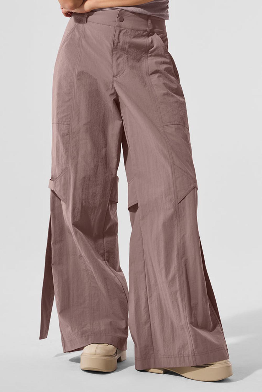 Alo Yoga High-Waist Voyager Donna Pant Mushroom | Italia  XTA-235706