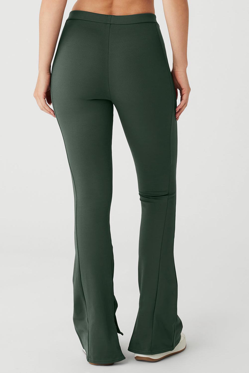 Alo Yoga High-Waist Zip It Flare Donna Legging Corallo | Italia  KGZ-980673