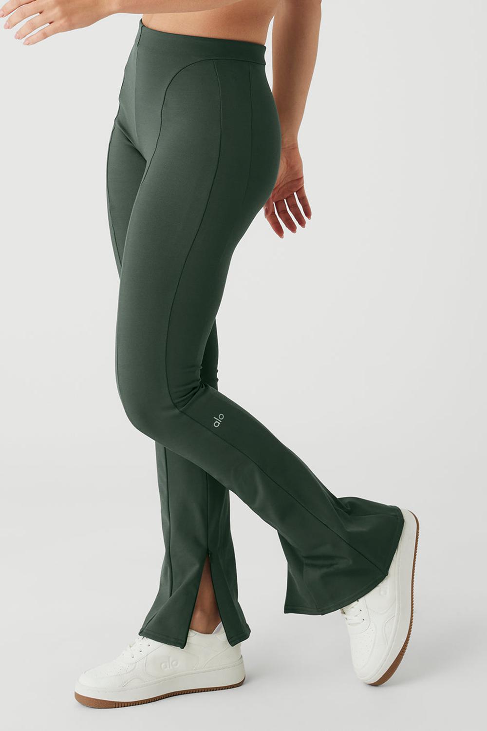 Alo Yoga High-Waist Zip It Flare Donna Legging Corallo | Italia  KGZ-980673