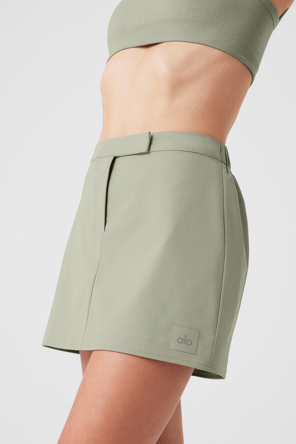 Alo Yoga High Speed Mini Donna Gonna Limestone | Italia  NRD-283164