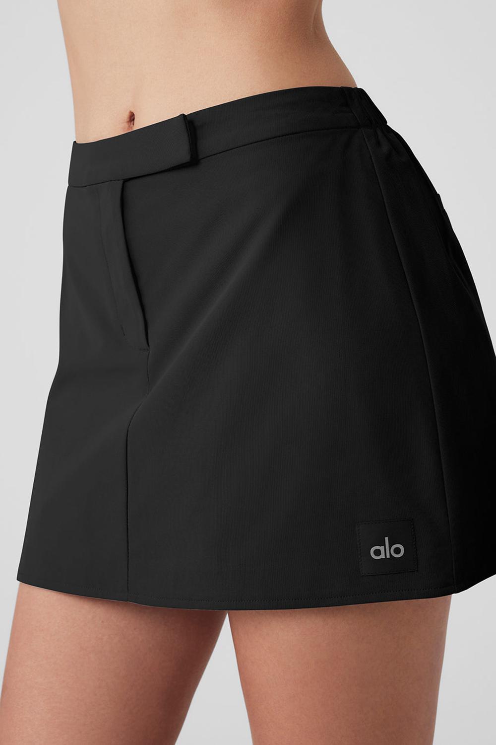 Alo Yoga High Speed Mini Donna Gonna Nere | Italia  RVM-614038