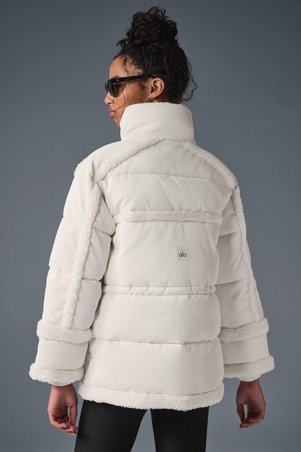 Alo Yoga Ice Breaker Donna Giacca Ivory | Italia  YUI-429831