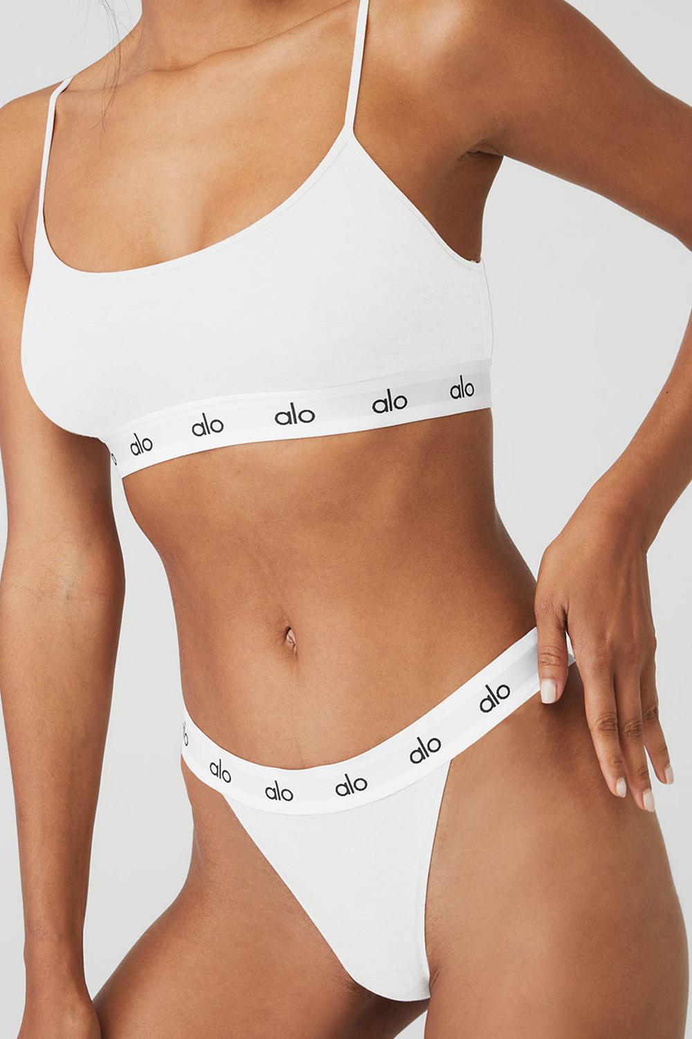 Alo Yoga Icon French Cut Donna Perizoma Bianche | Italia  LUW-917062