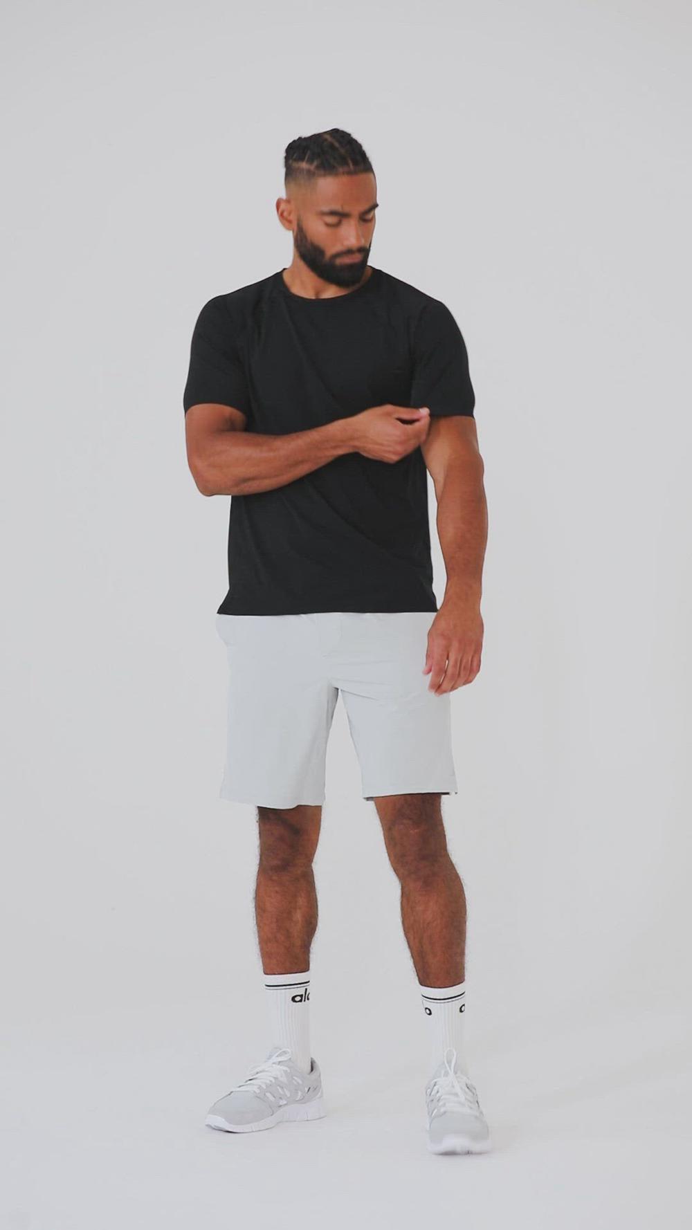 Alo Yoga Idol Performance Uomo Tee Bianche | Italia  ZSH-345980