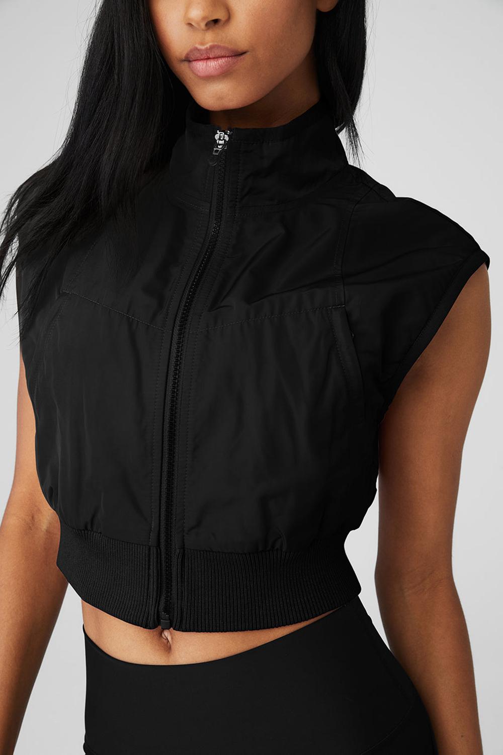 Alo Yoga In Motion Donna Gilet Nere | Italia  BKP-394810