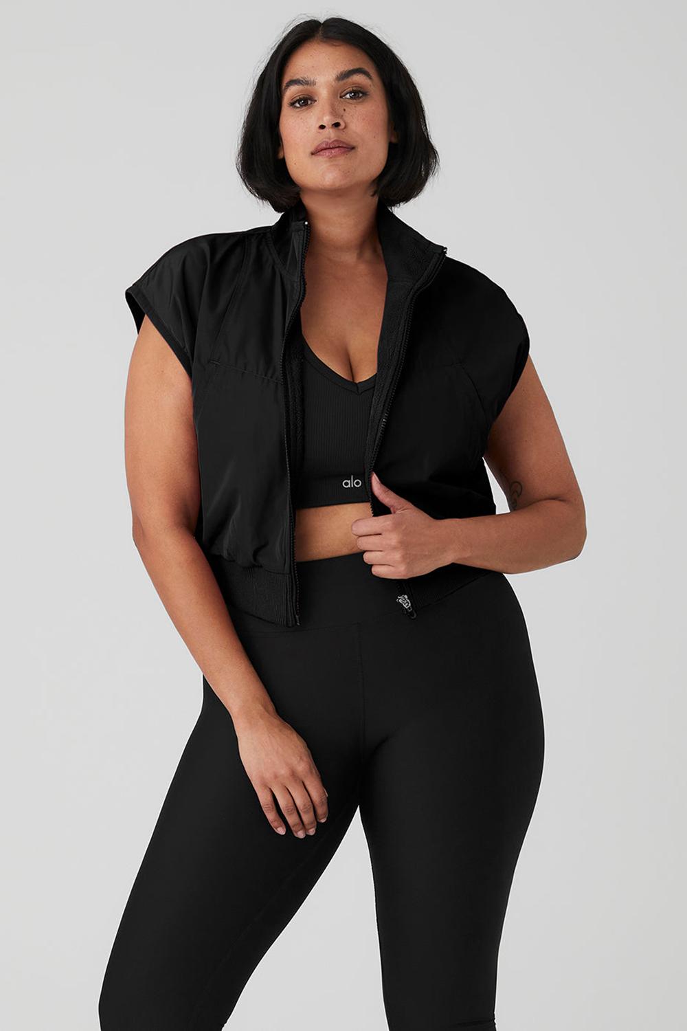 Alo Yoga In Motion Donna Gilet Nere | Italia  BKP-394810