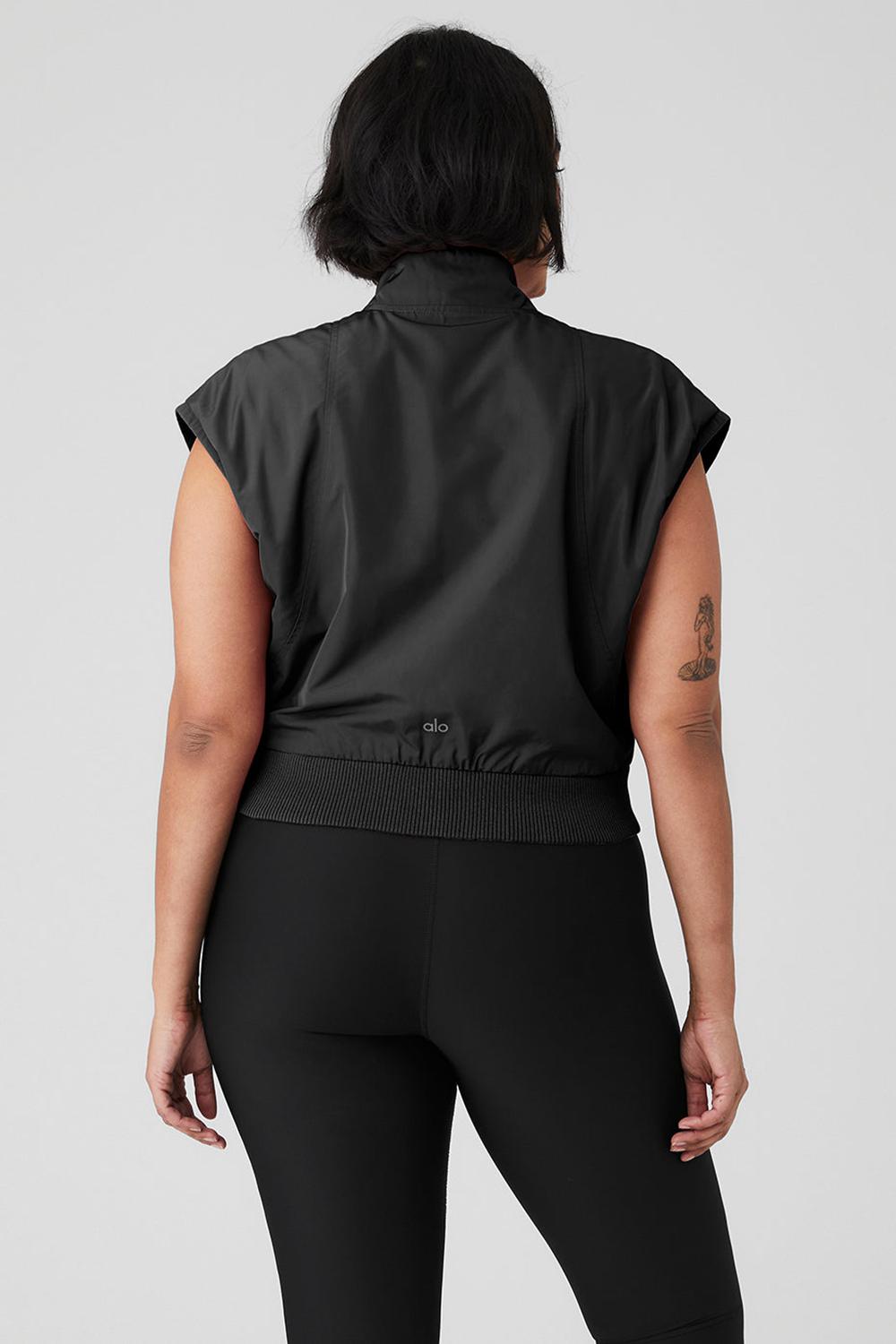 Alo Yoga In Motion Donna Gilet Nere | Italia  BKP-394810