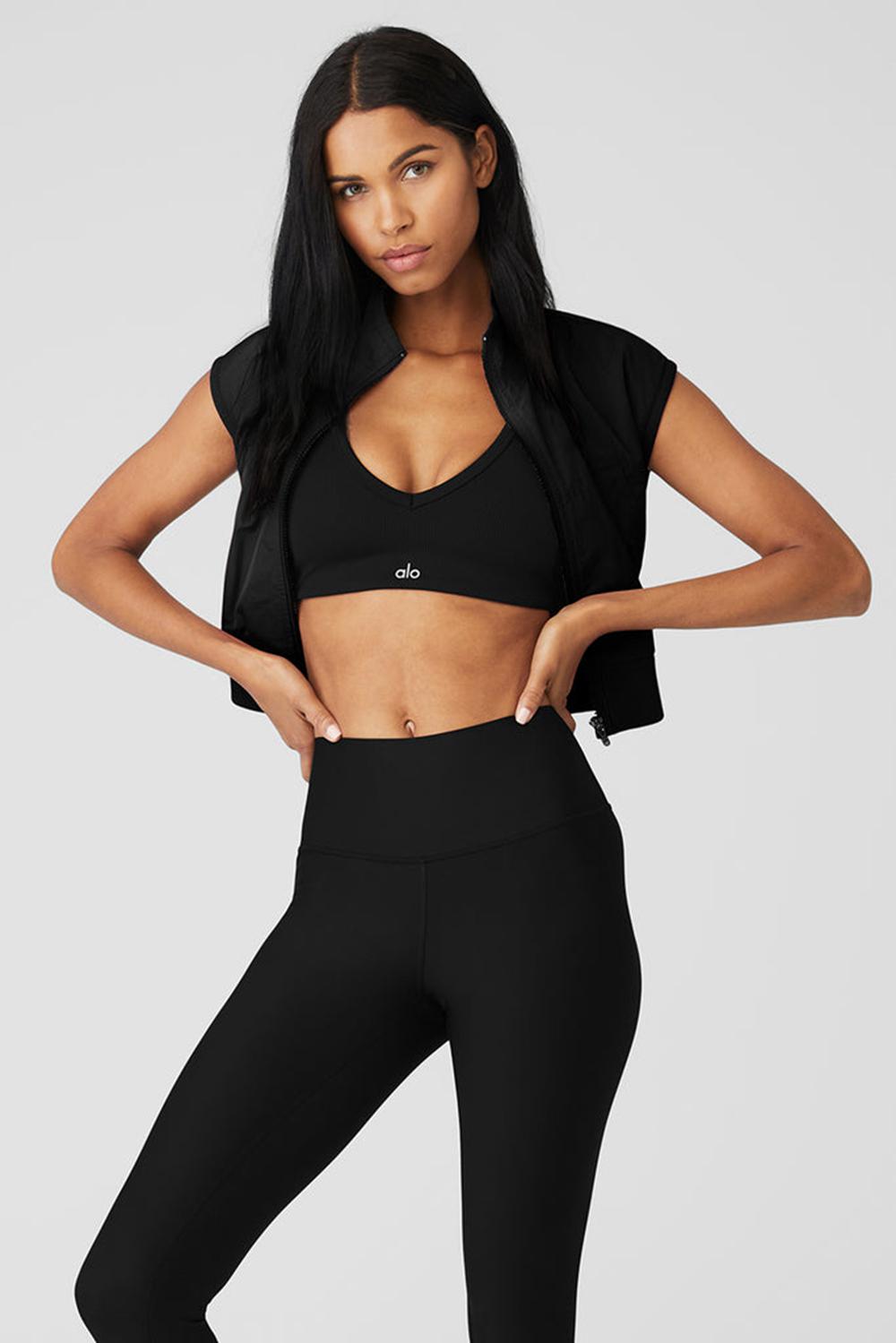 Alo Yoga In Motion Donna Gilet Nere | Italia  BKP-394810