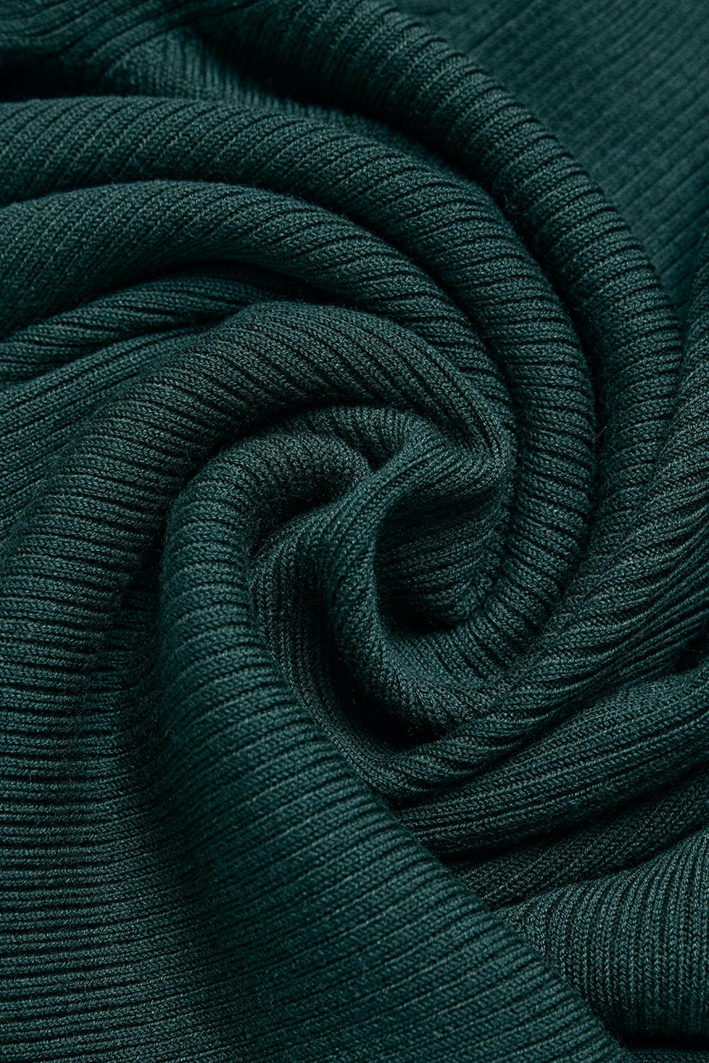 Alo Yoga Knit High-Waist Salana Wide Leg Donna Pant Verdi | Italia  LXY-283769