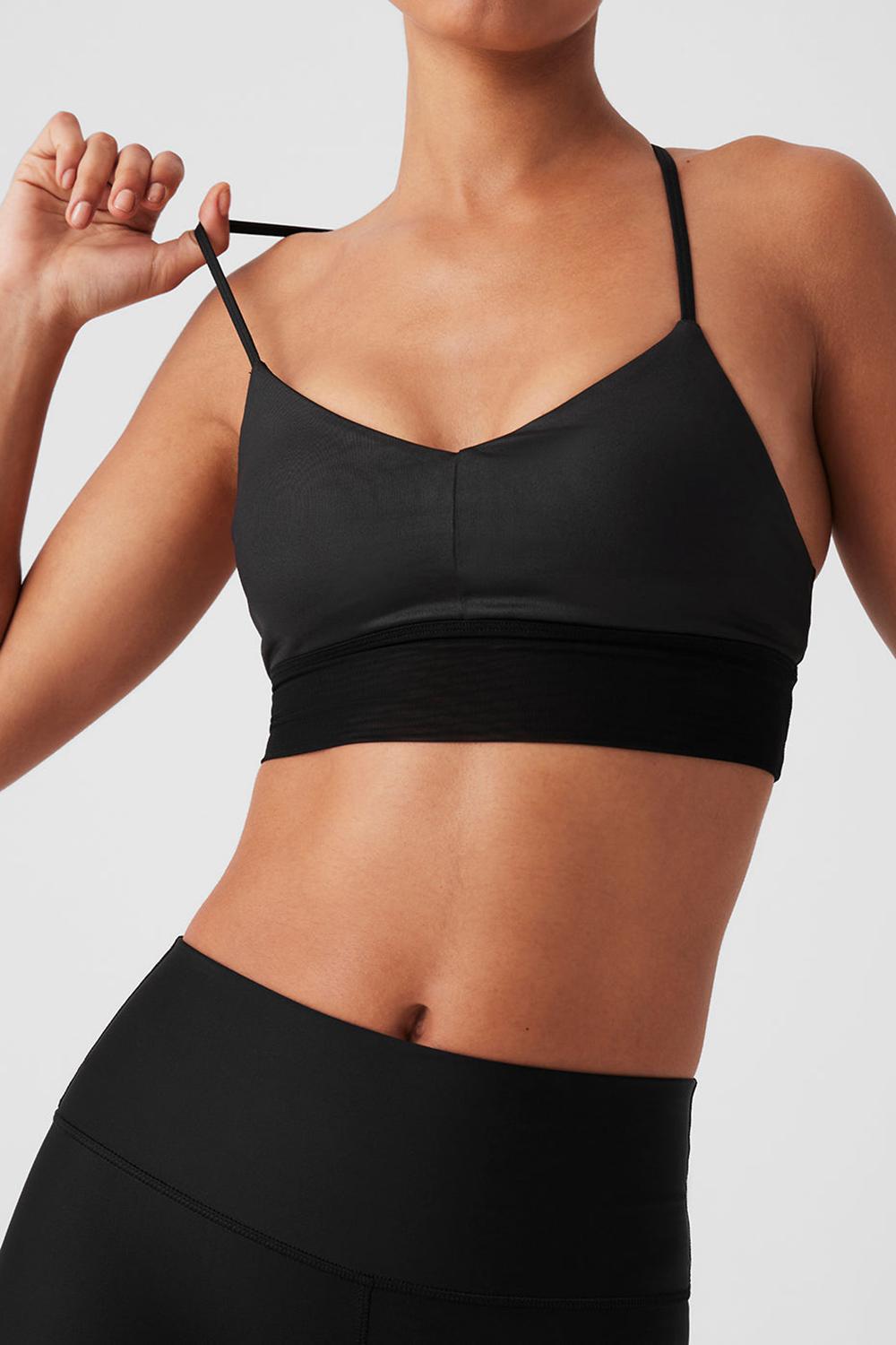 Alo Yoga Lavish Donna Reggiseno Nere Nere | Italia  DFX-048612