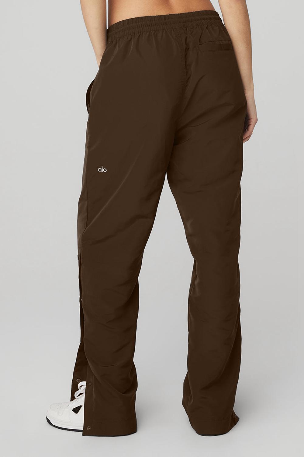 Alo Yoga Legend Snap Donna Pant Espresso | Italia  FON-751246