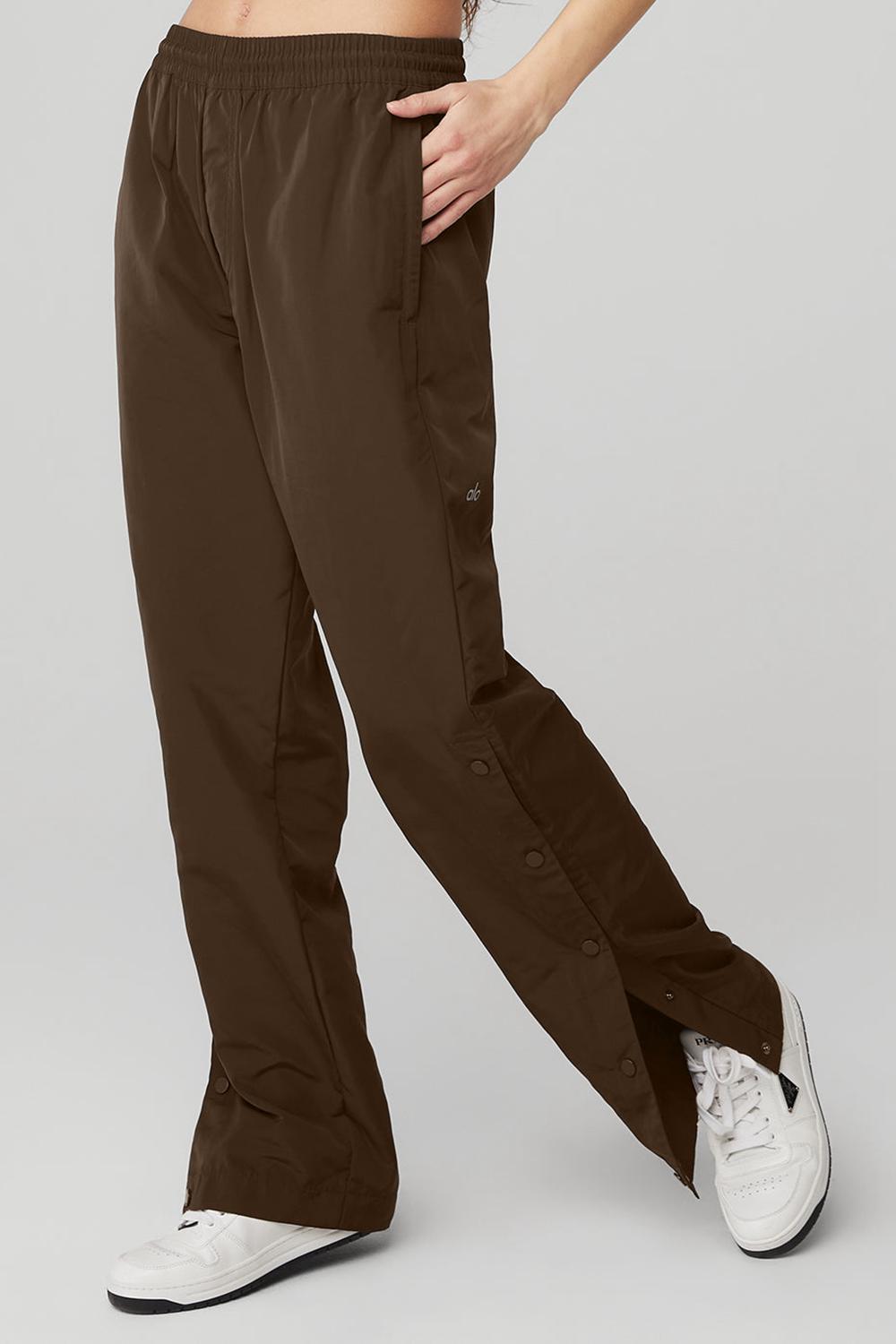 Alo Yoga Legend Snap Donna Pant Espresso | Italia  FON-751246