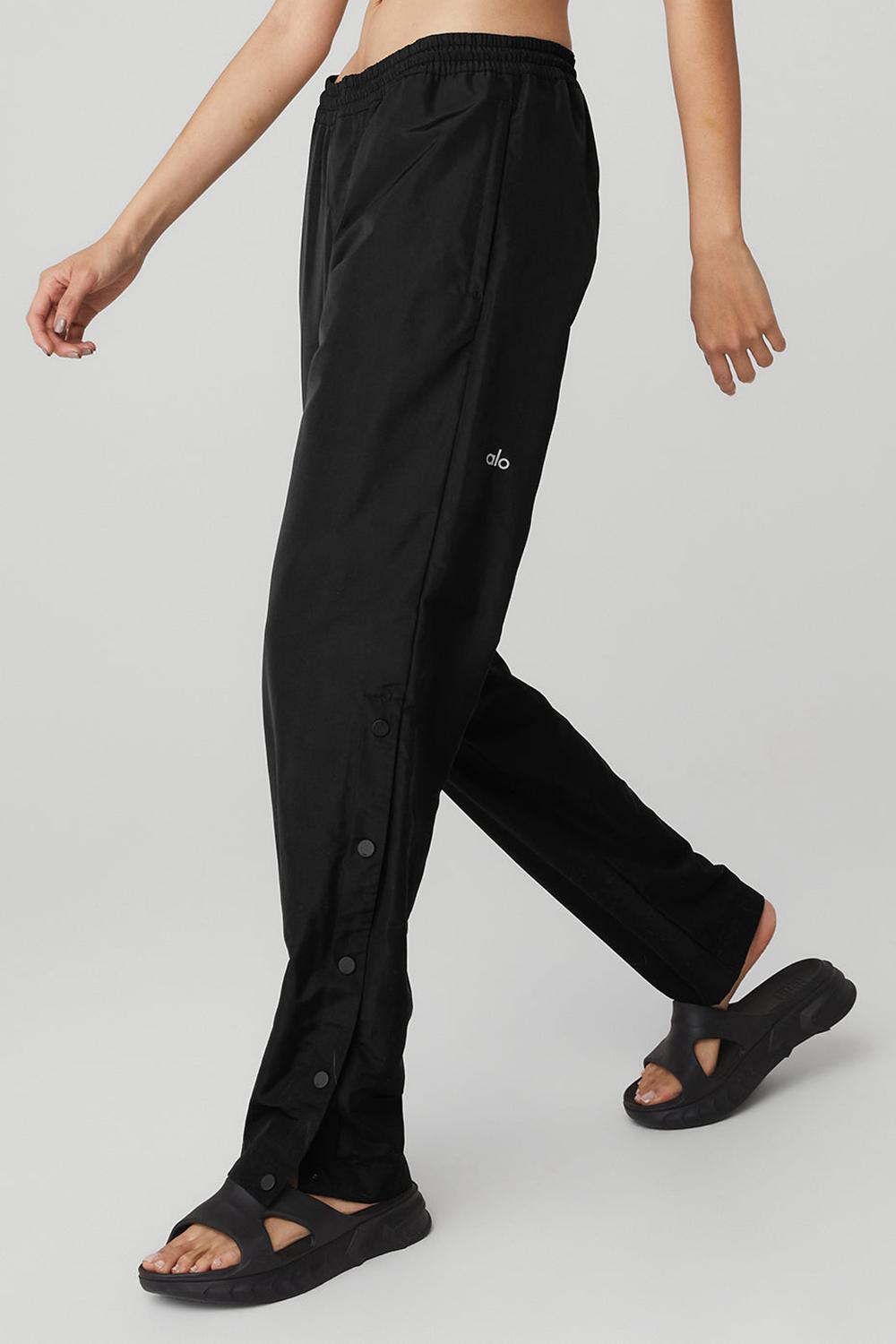 Alo Yoga Legend Snap Donna Pant Nere | Italia  DFK-321764