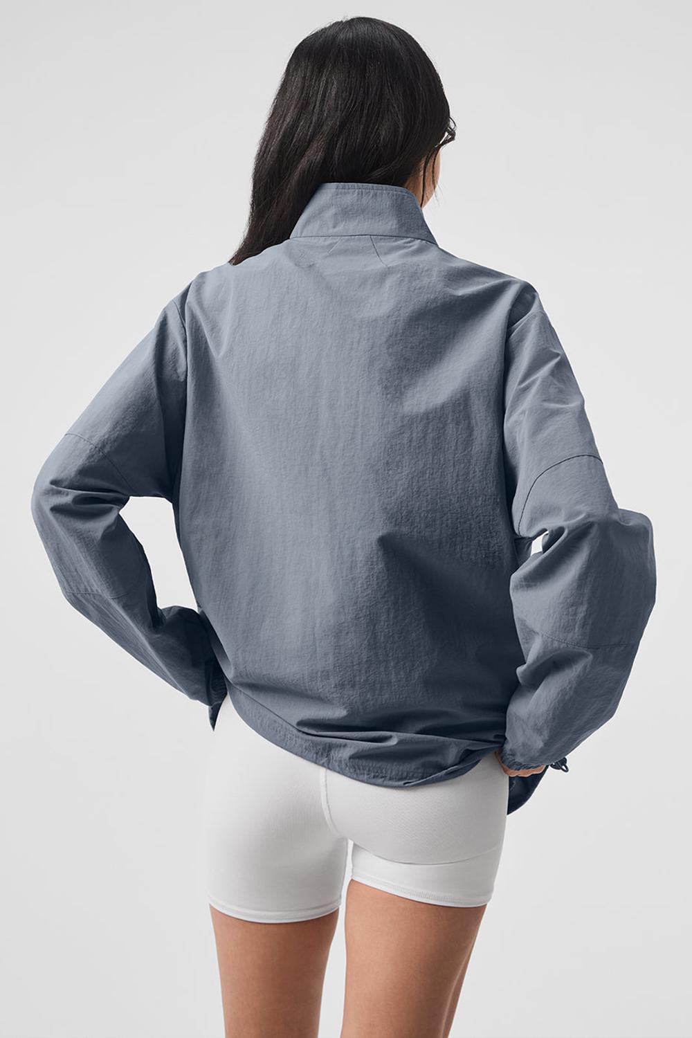 Alo Yoga Lightweight Takeaway Track Donna Pullover Grigie | Italia  XWQ-472098