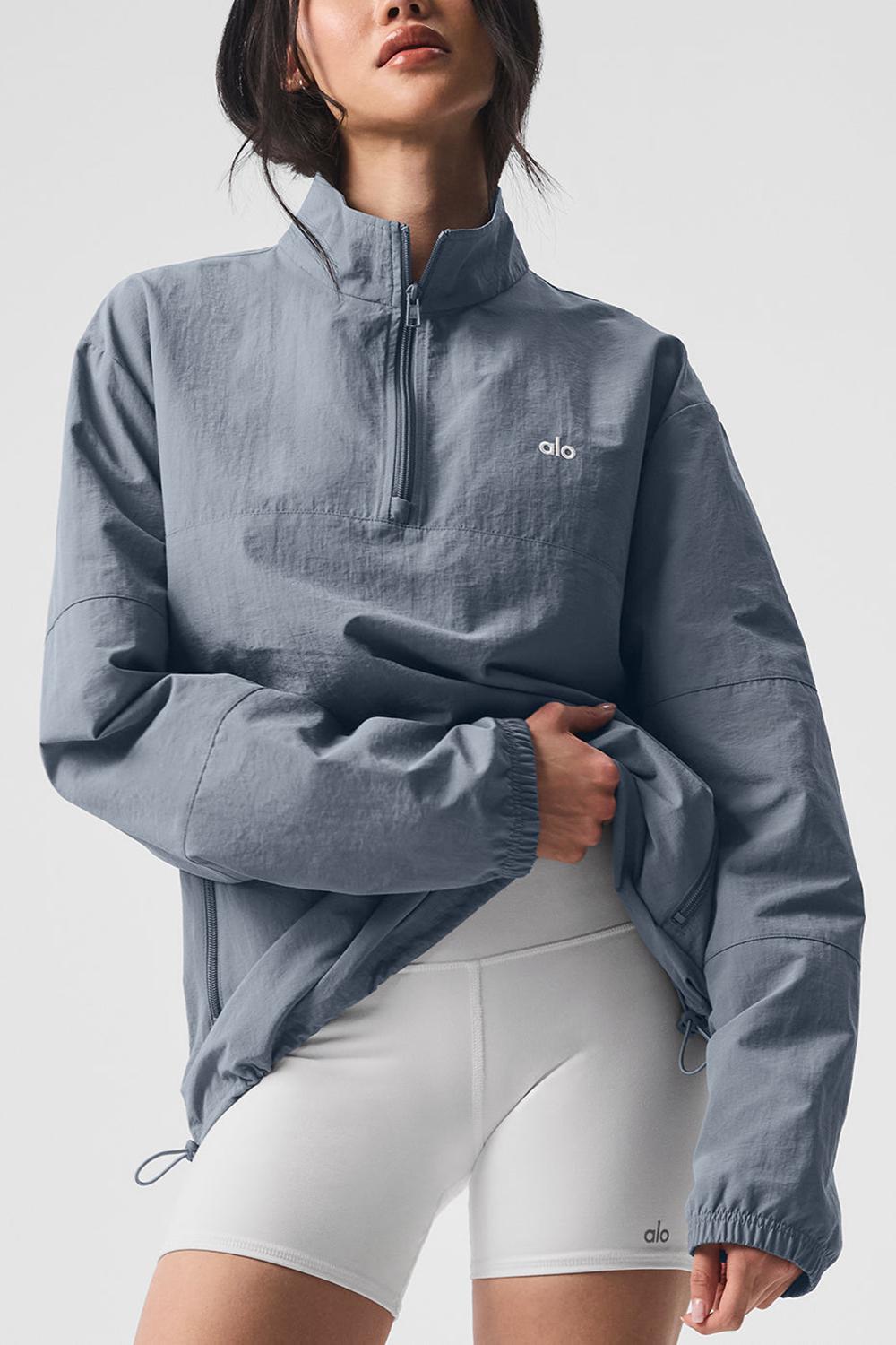 Alo Yoga Lightweight Takeaway Track Donna Pullover Grigie | Italia  XWQ-472098