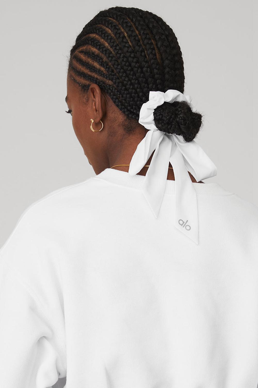 Alo Yoga Love Knots Tie Donna Scrunchie Bianche | Italia  NCI-874396
