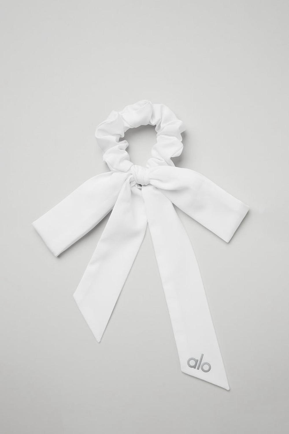 Alo Yoga Love Knots Tie Donna Scrunchie Bianche | Italia  NCI-874396