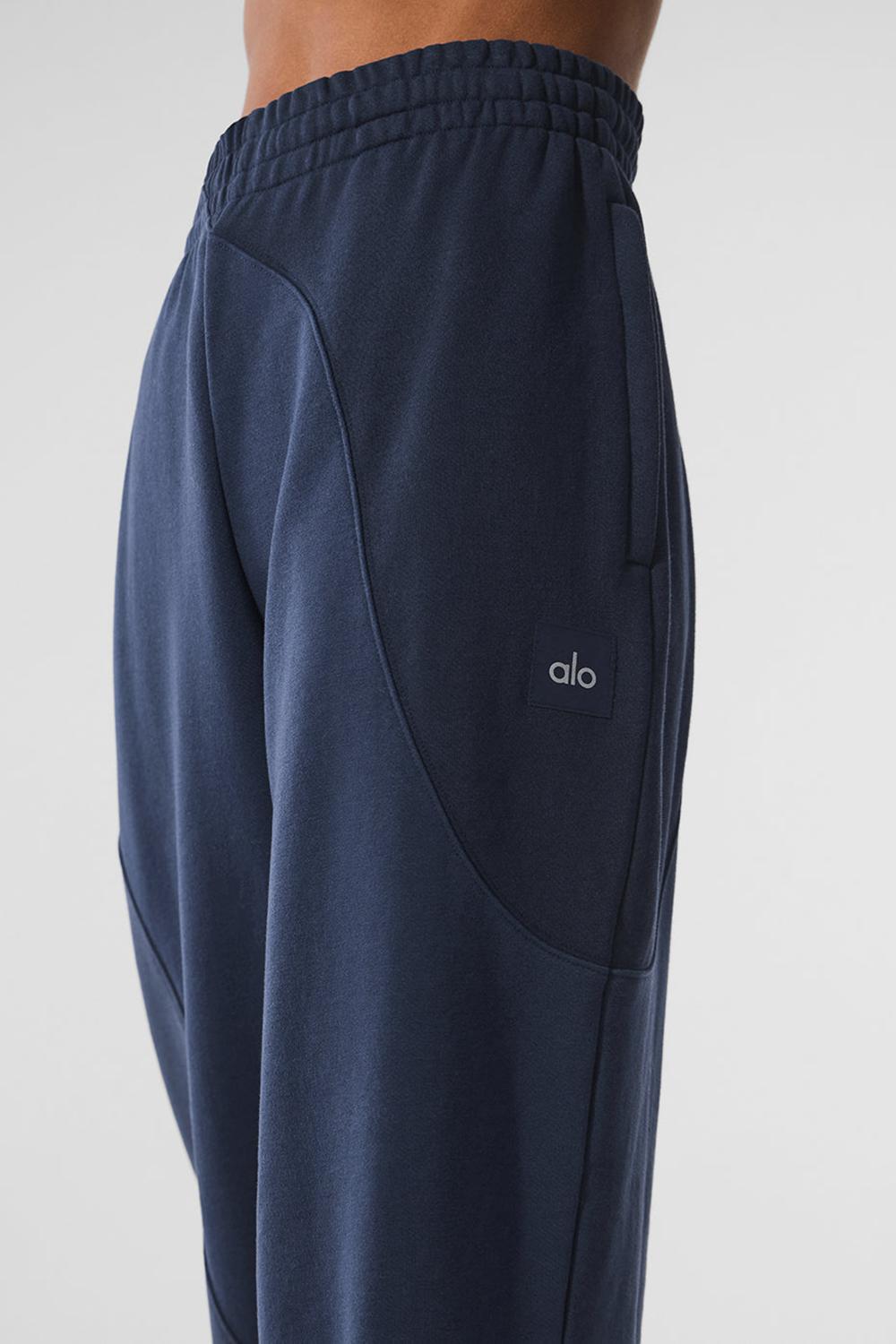 Alo Yoga Make Waves Donna Sweatpant Blu Marino | Italia  ILA-125490