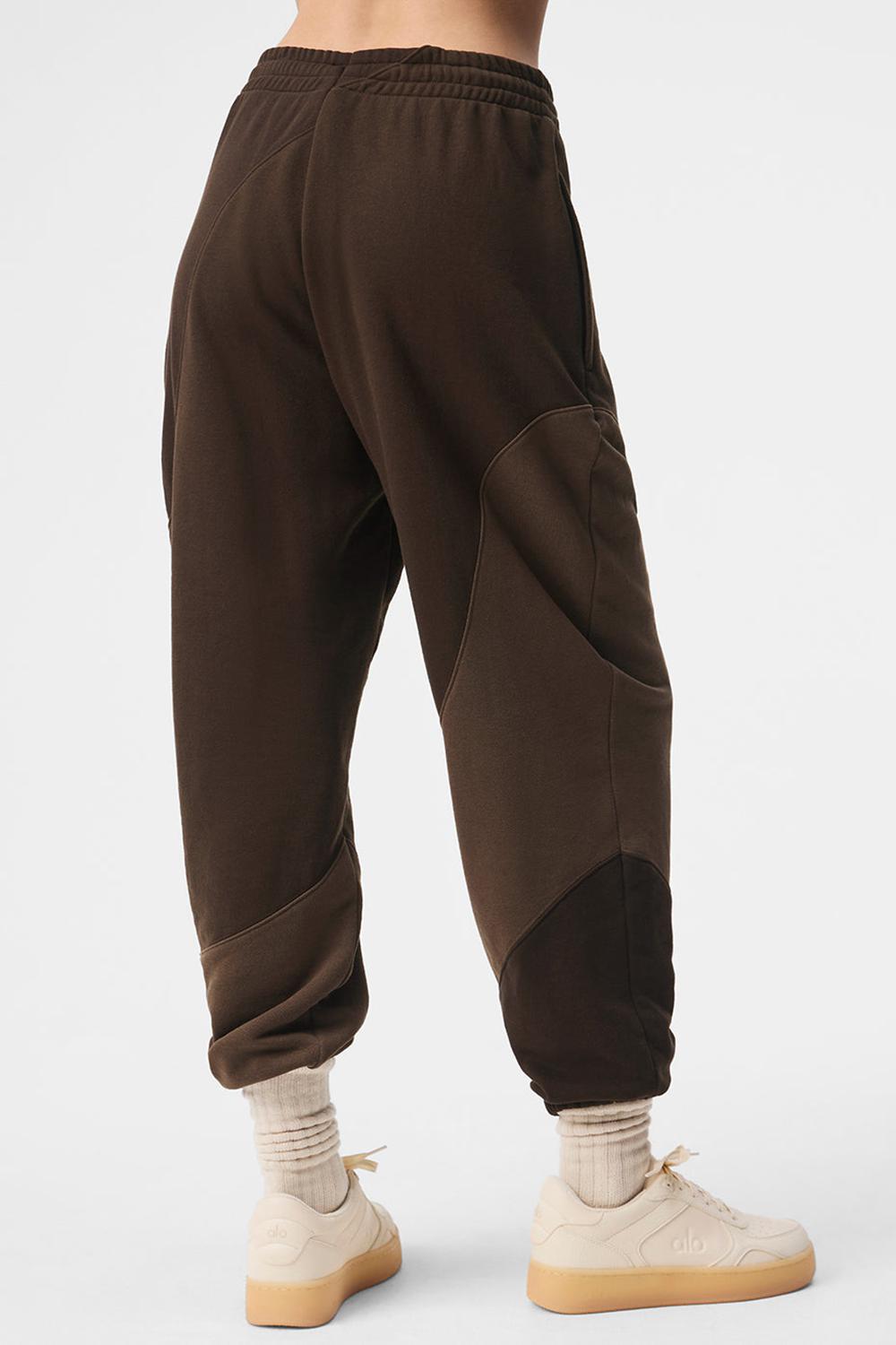 Alo Yoga Make Waves Donna Sweatpant Espresso Tonal | Italia  VXC-543192