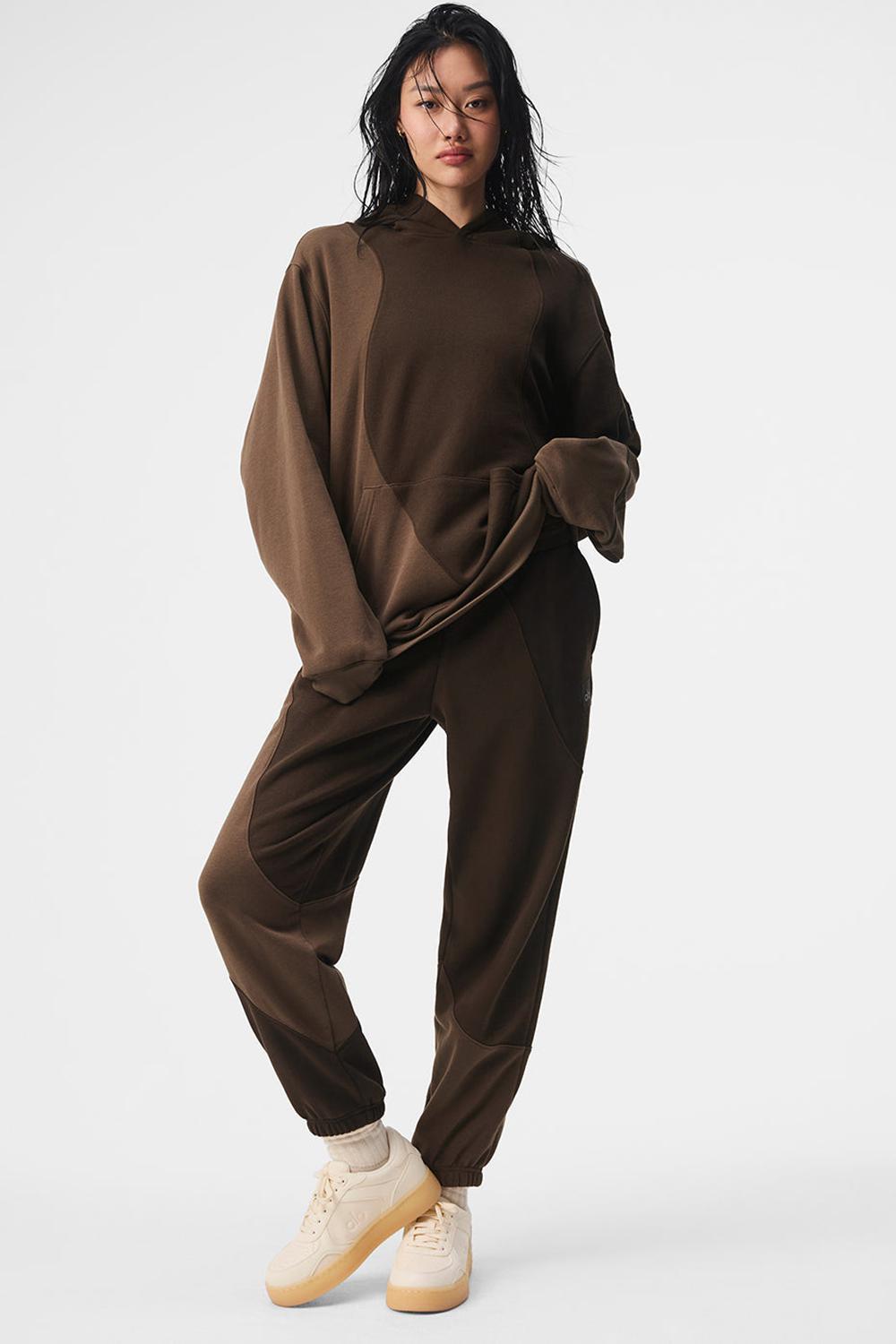 Alo Yoga Make Waves Donna Sweatpant Espresso Tonal | Italia  VXC-543192