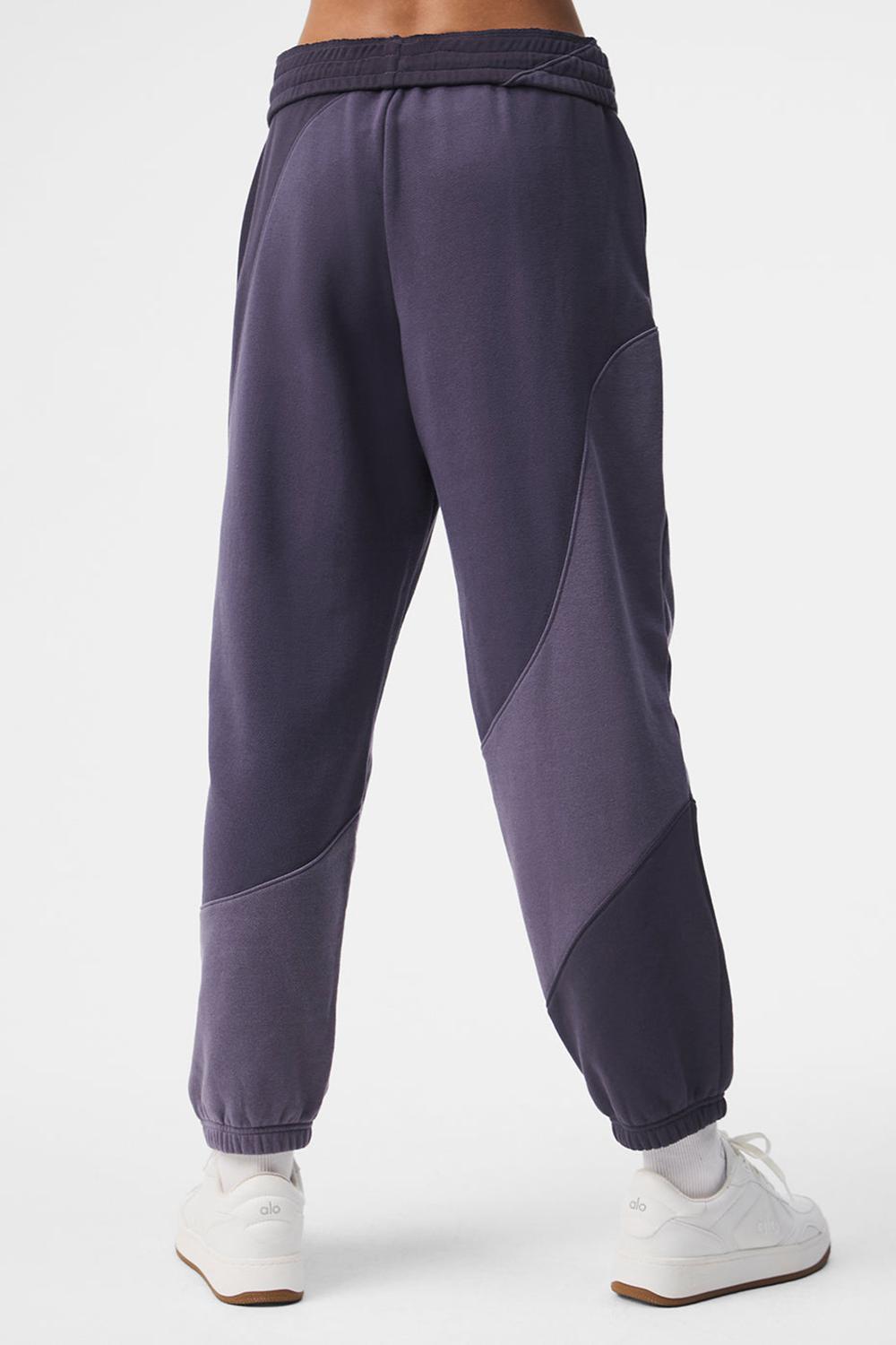 Alo Yoga Make Waves Donna Sweatpant Italian Plum Tonal | Italia  SQT-176489