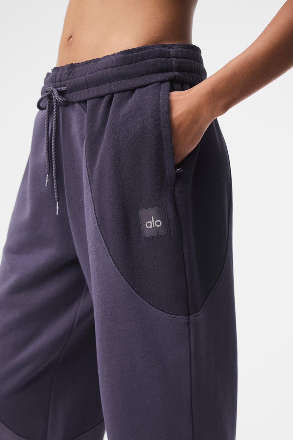 Alo Yoga Make Waves Donna Sweatpant Italian Plum Tonal | Italia  SQT-176489