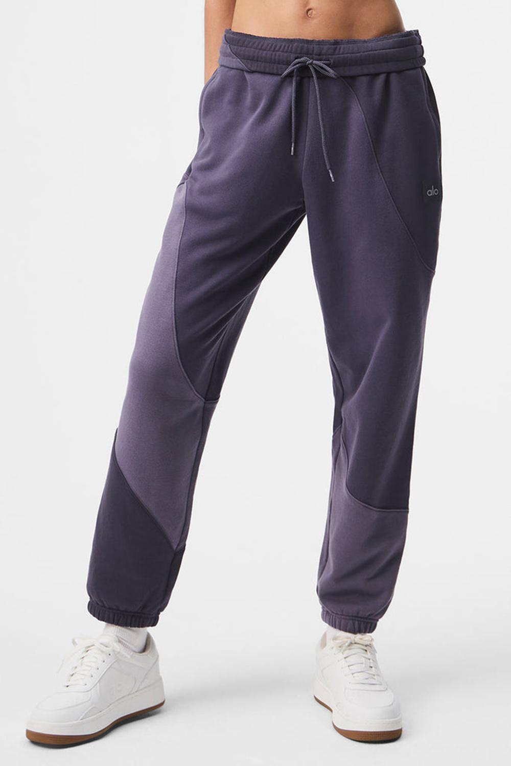 Alo Yoga Make Waves Donna Sweatpant Italian Plum Tonal | Italia  SQT-176489