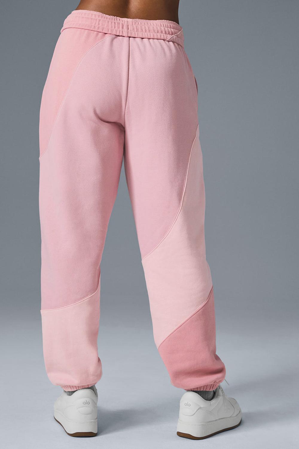 Alo Yoga Make Waves Donna Sweatpant Rosa | Italia  AYH-017263
