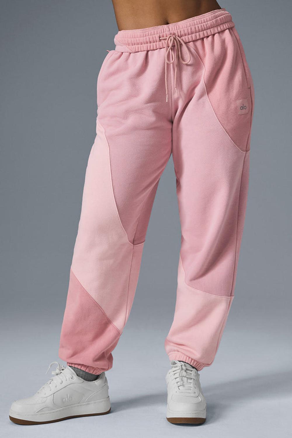 Alo Yoga Make Waves Donna Sweatpant Rosa | Italia  AYH-017263