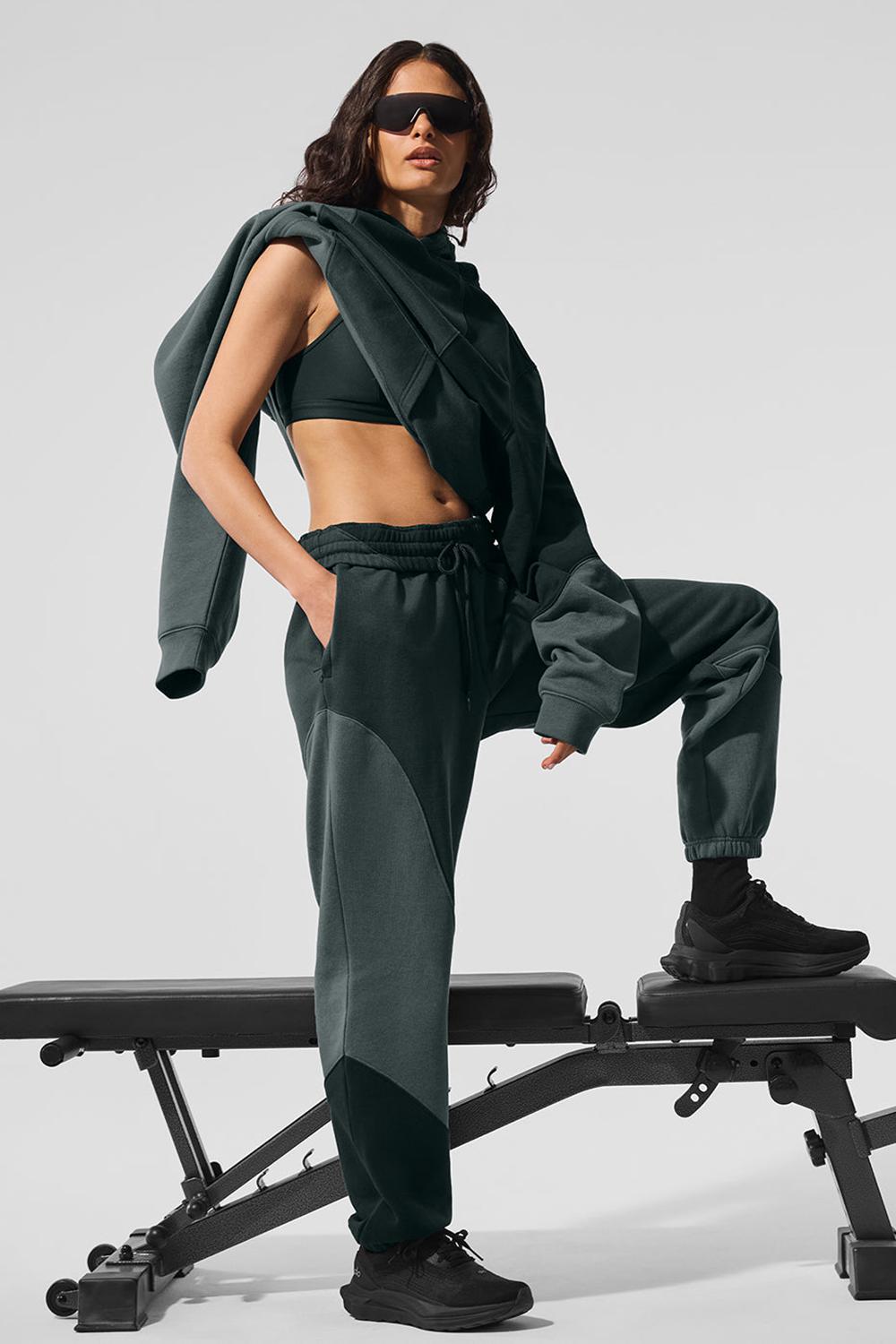 Alo Yoga Make Waves Donna Sweatpant Verdi | Italia  VDR-235761