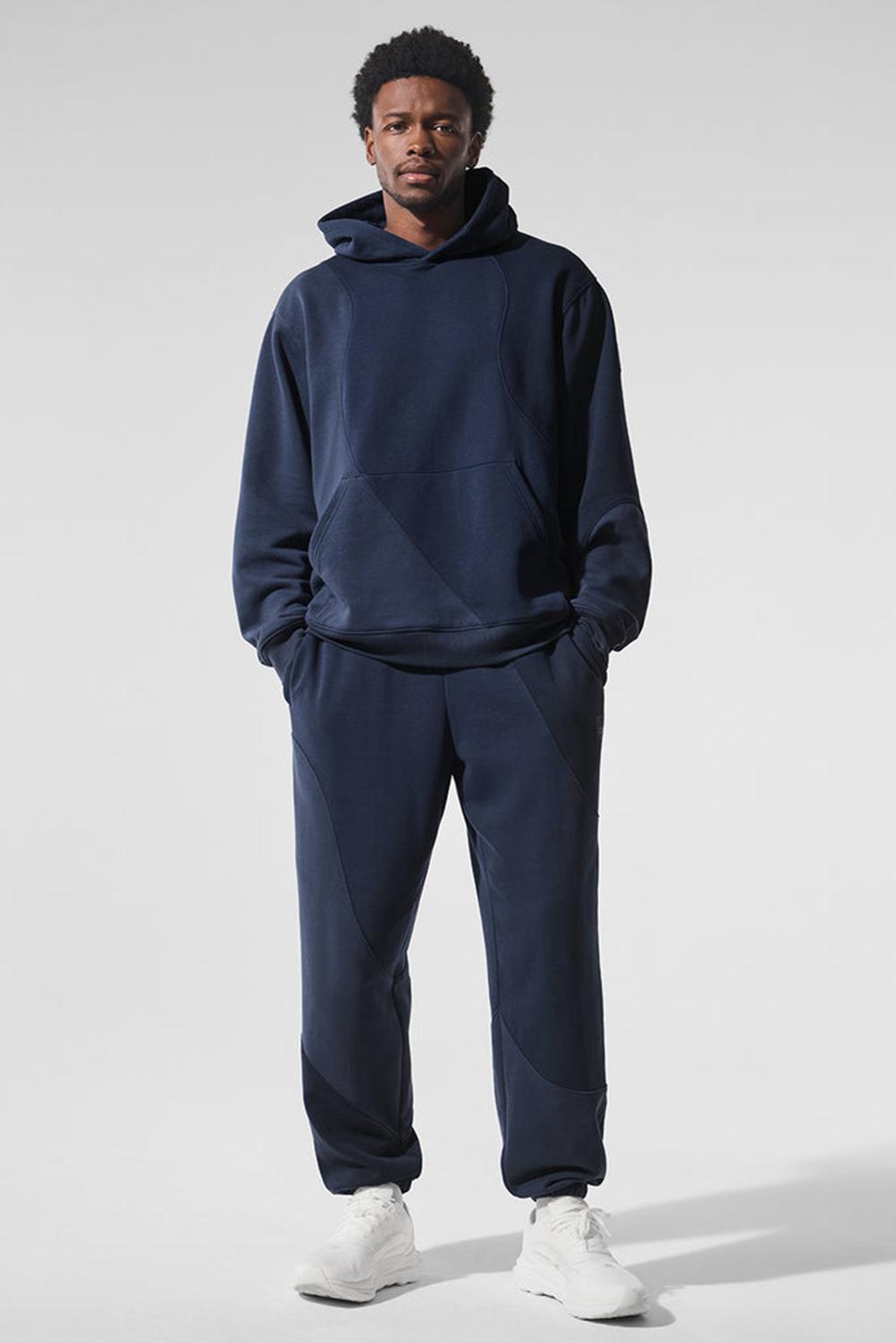 Alo Yoga Make Waves Uomo Sweatpant Blu Marino | Italia  EDM-340125