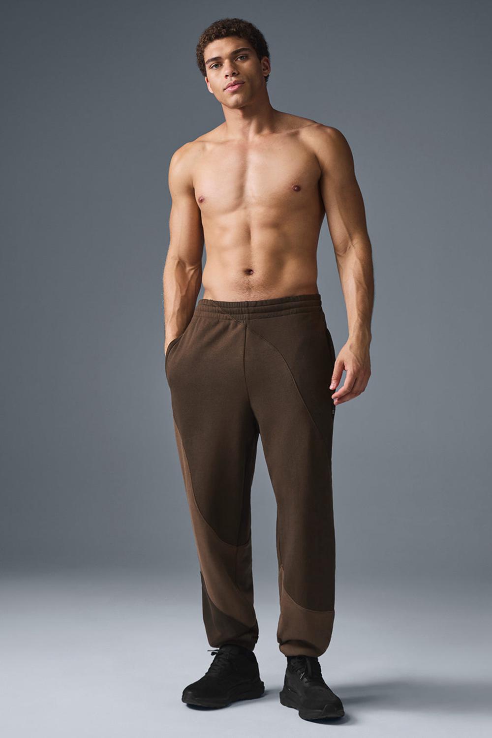Alo Yoga Make Waves Uomo Sweatpant Espresso Tonal | Italia  KOV-461238