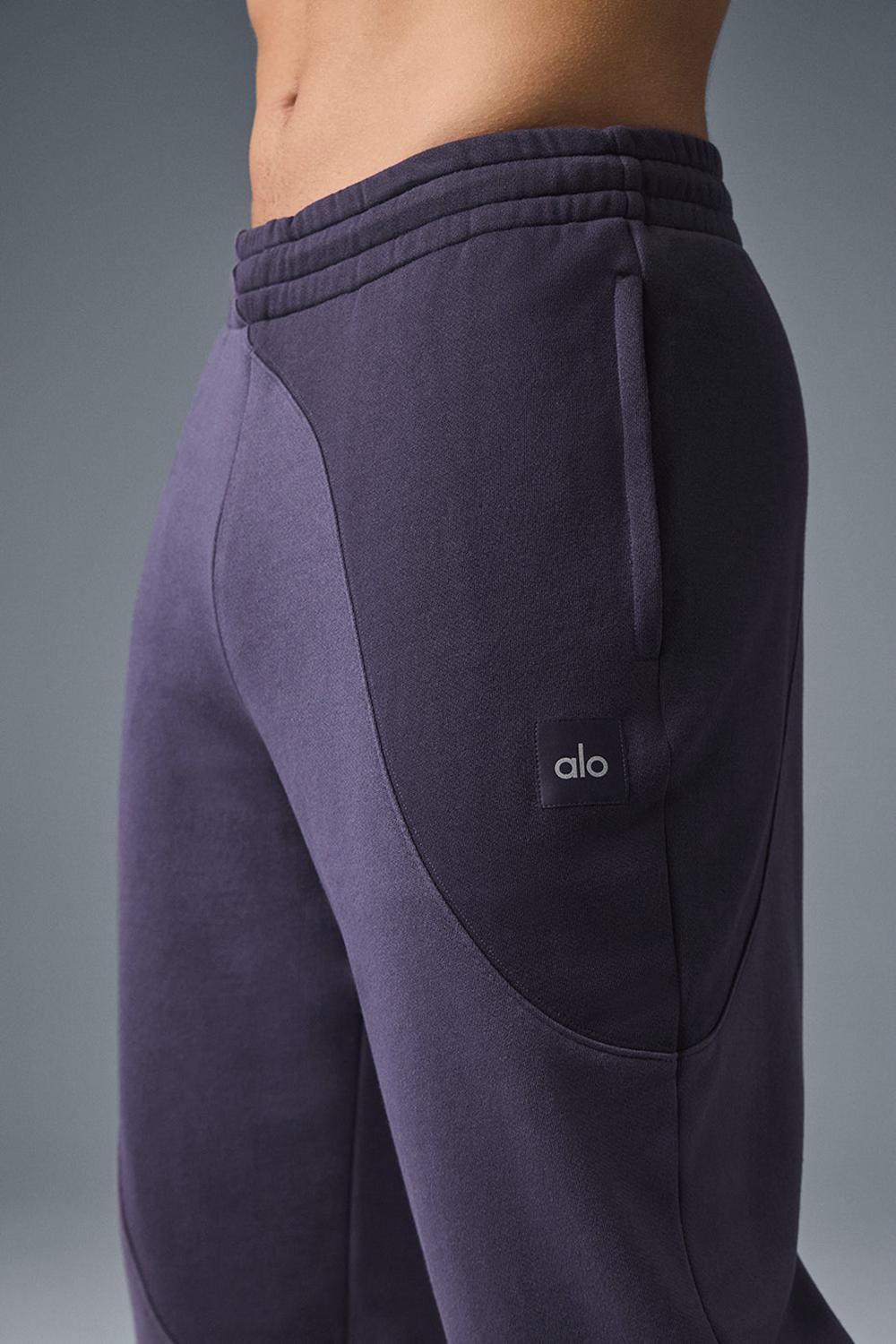 Alo Yoga Make Waves Uomo Sweatpant Italian Plum Tonal | Italia  YOT-712056