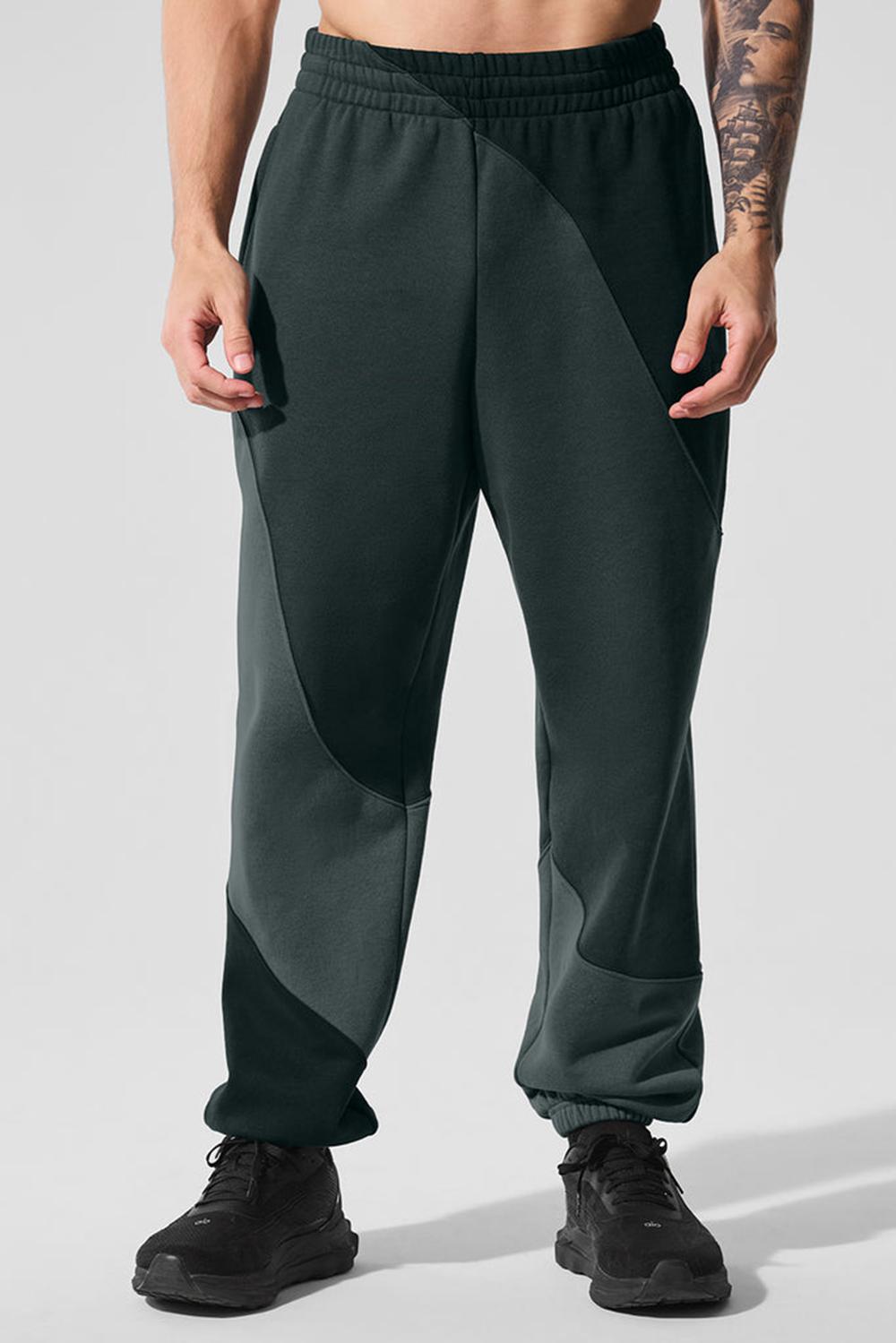 Alo Yoga Make Waves Uomo Sweatpant Verdi | Italia  XYS-260357