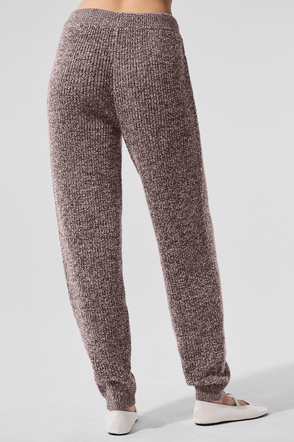 Alo Yoga Marl Sweater Donna Pant Mushroom Marl | Italia  FXH-230475