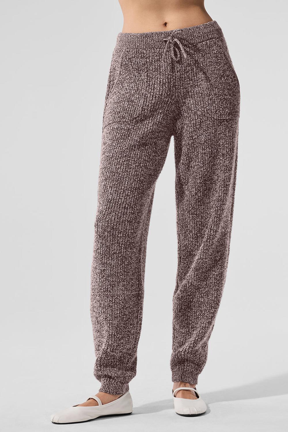 Alo Yoga Marl Sweater Donna Pant Mushroom Marl | Italia  FXH-230475