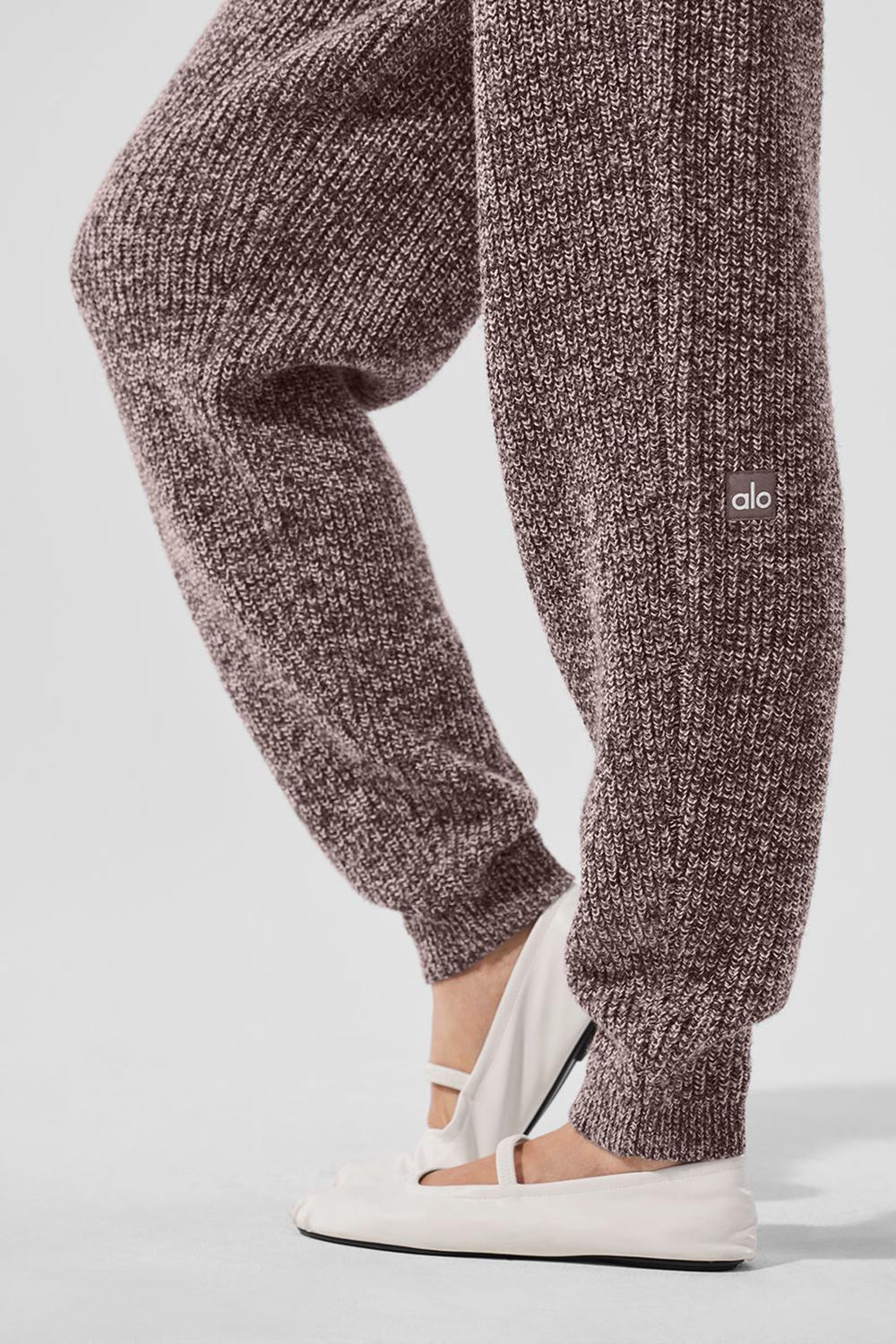 Alo Yoga Marl Sweater Donna Pant Mushroom Marl | Italia  FXH-230475