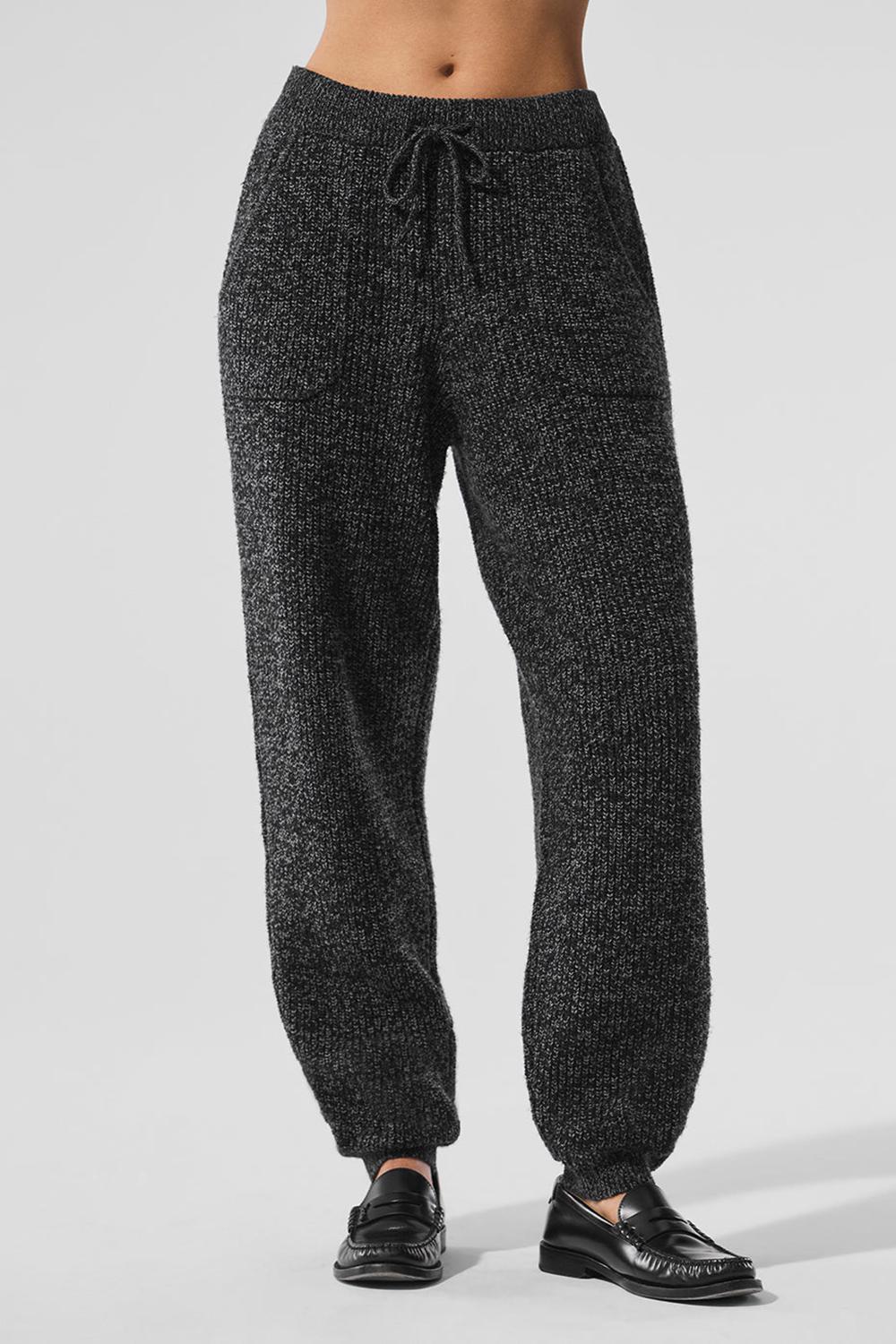 Alo Yoga Marl Sweater Donna Pant Nere | Italia  FQU-179325