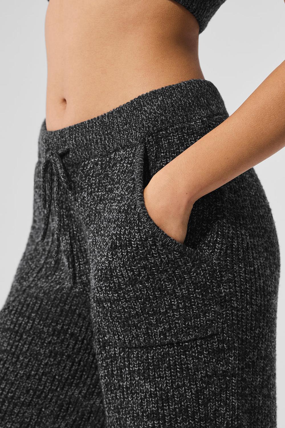 Alo Yoga Marl Sweater Donna Pant Nere | Italia  FQU-179325