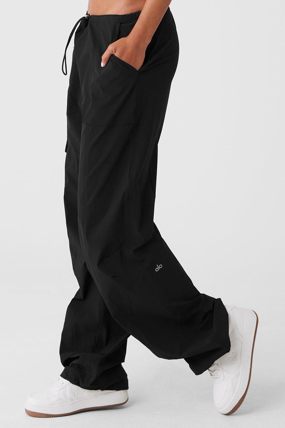 Alo Yoga Megastar Cargo Donna Pant Nere | Italia  UIM-251937