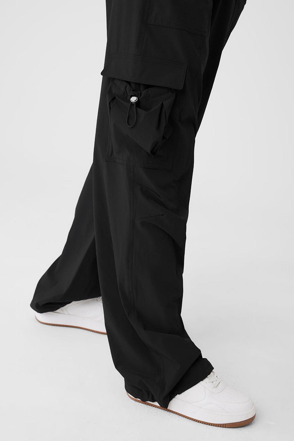 Alo Yoga Megastar Cargo Donna Pant Nere | Italia  UIM-251937