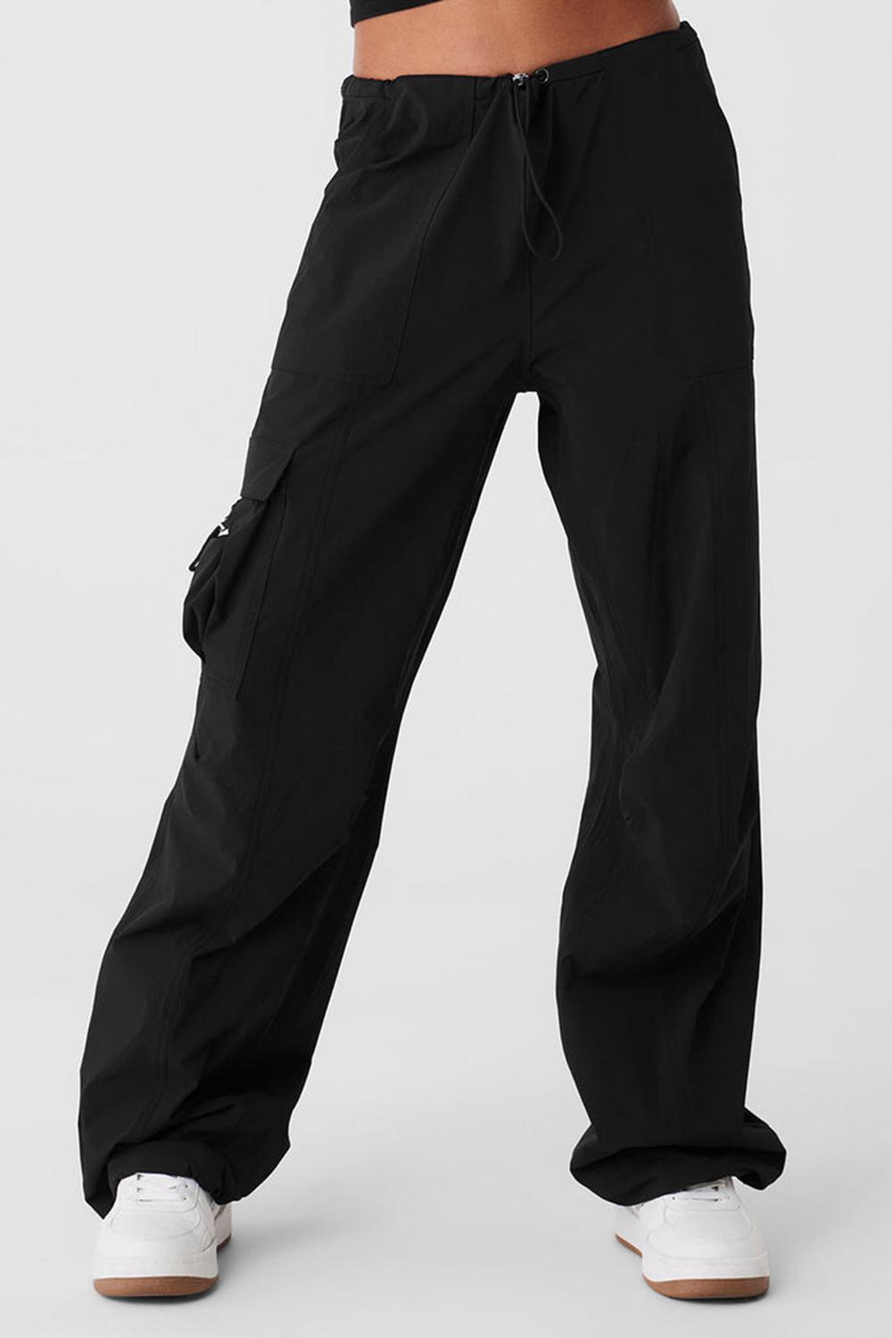 Alo Yoga Megastar Cargo Donna Pant Nere | Italia  UIM-251937