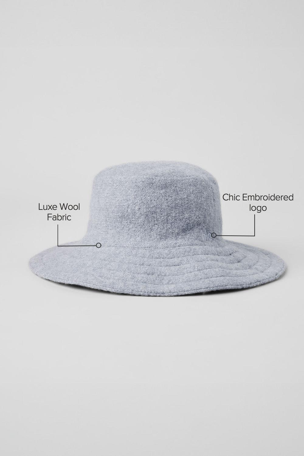 Alo Yoga Merino Wool Donna Bucket Hat Grigie | Italia  SUP-075269