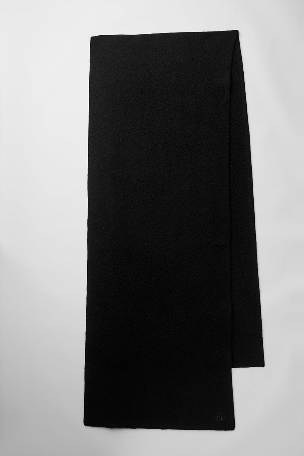 Alo Yoga Merino Wool Oversized Donna Sciarpa Nere | Italia  AGJ-052184