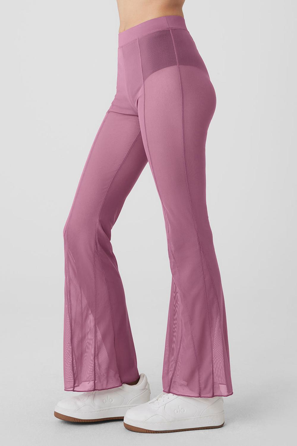Alo Yoga Mesh High-Waist Flicker Donna Pant Soft Mulberry | Italia  AHS-054361