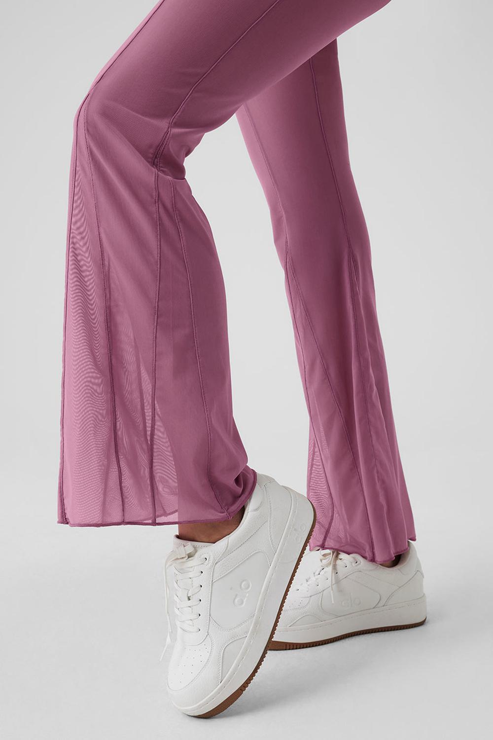 Alo Yoga Mesh High-Waist Flicker Donna Pant Soft Mulberry | Italia  AHS-054361